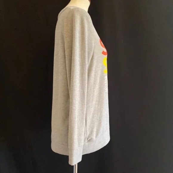 Gray Chaser Long Sleeve Graphic Sweatshirt (NWT) - Picture 5 of 7